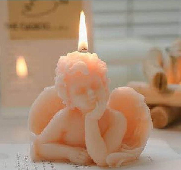 Baby Angel Candle