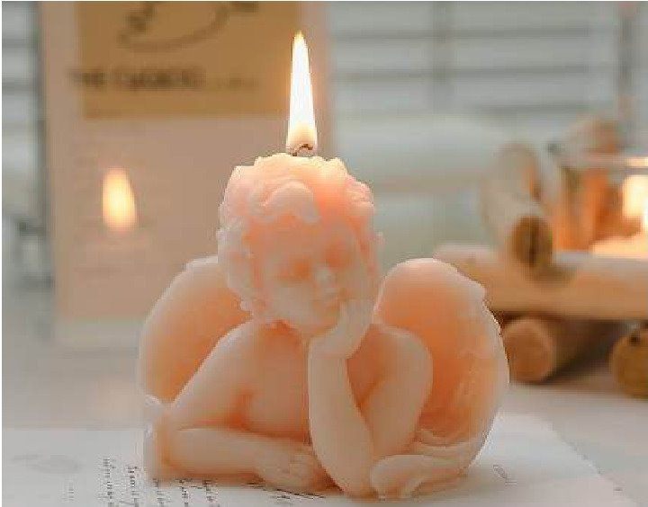 Baby Angel Candle