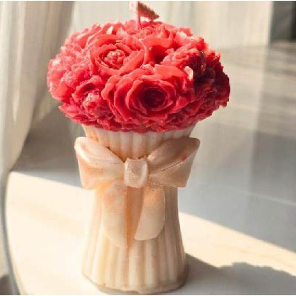 Bouquet Bow Candle