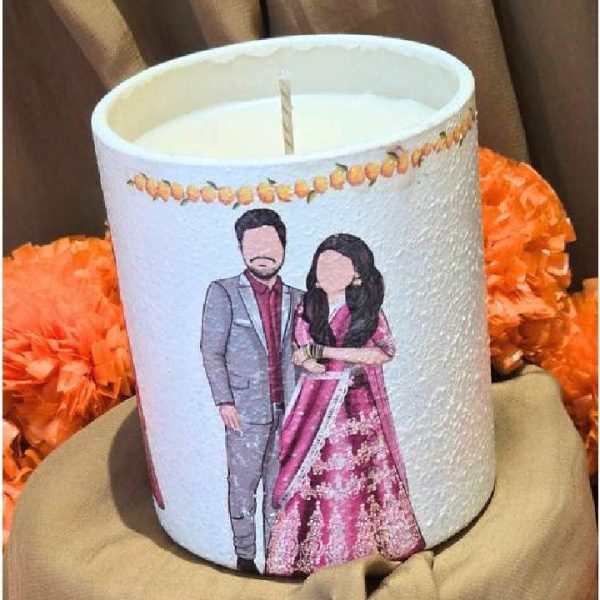 Candle in a Glass, Wedding