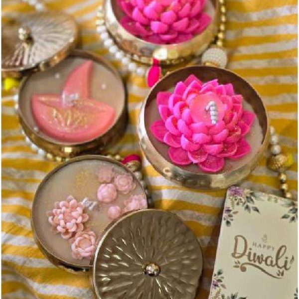 Diya & Lotus Hamper