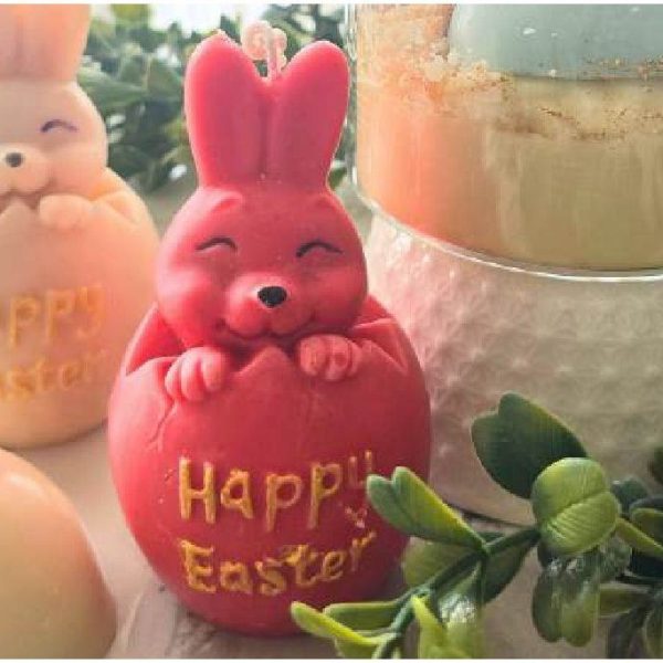 Easter Bunny Candle