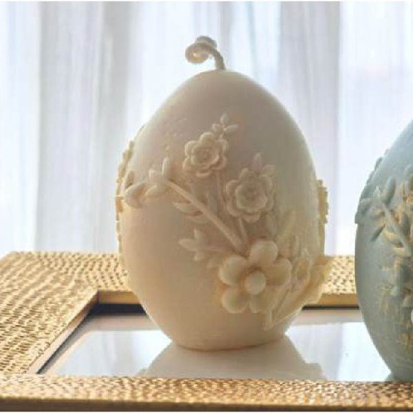 Easter Egg Candles (Set of 2)