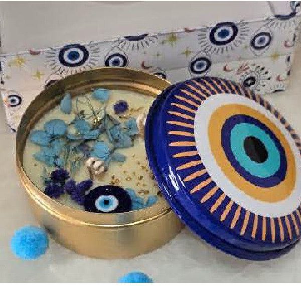 Evil Eye Box Candle