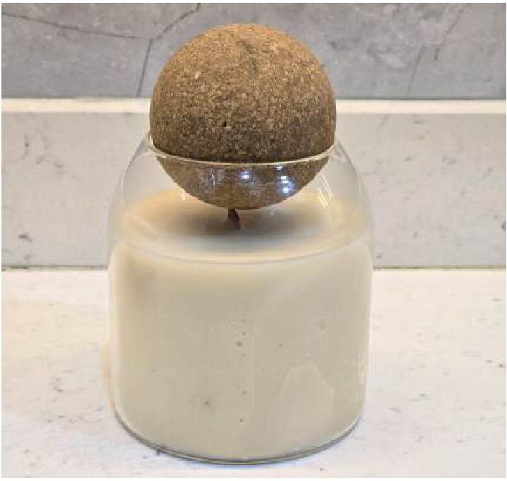 Glass Jar with Ball