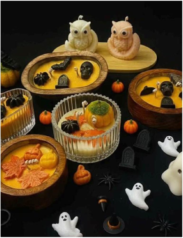 Halloween Candle Set