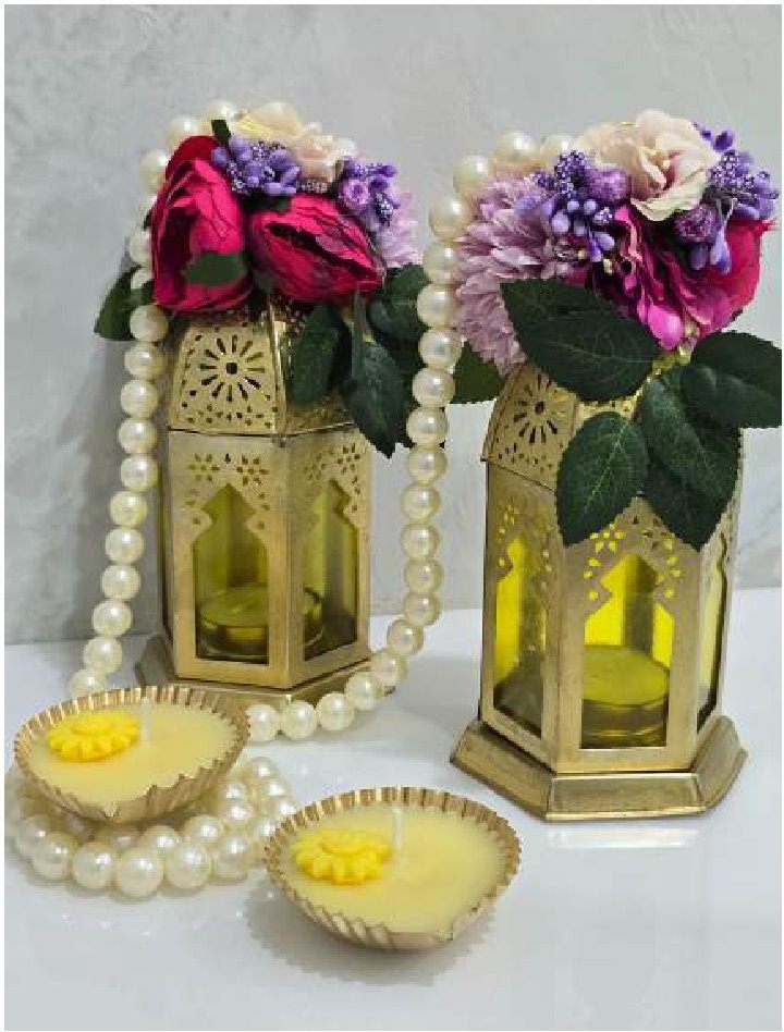 Lantern Diya Set