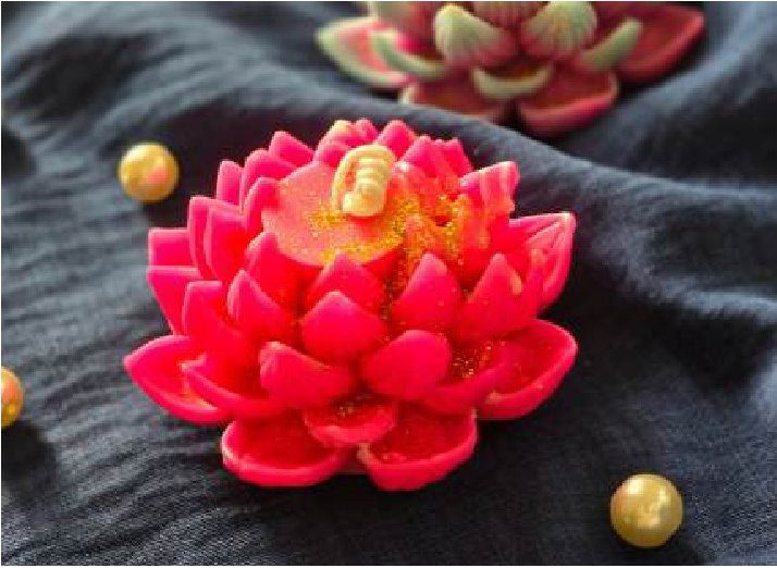 Lotus Candle, Full Bloom