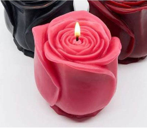 Rose Bud Candle (Large)