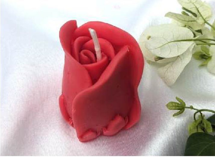 Rose Bud Candle (Small)