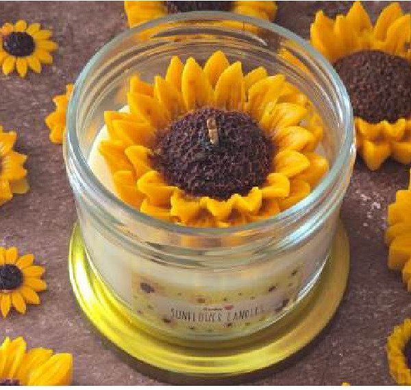 Sunflower Jar