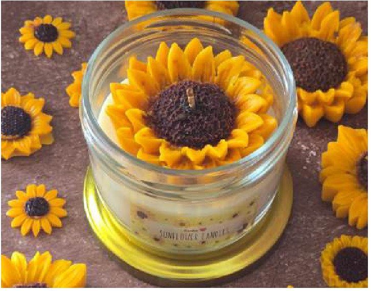 Sunflower Jar