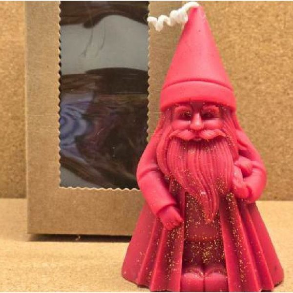 Tall Santa Candle