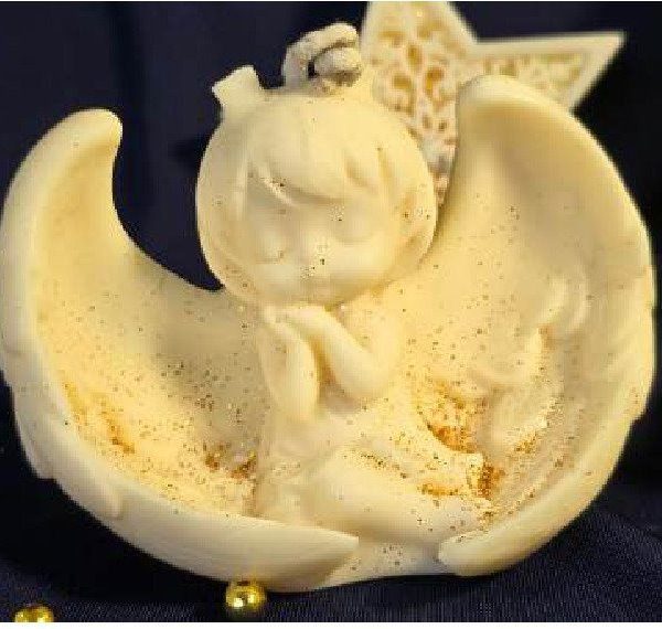 Tinkerbell Angel Candle