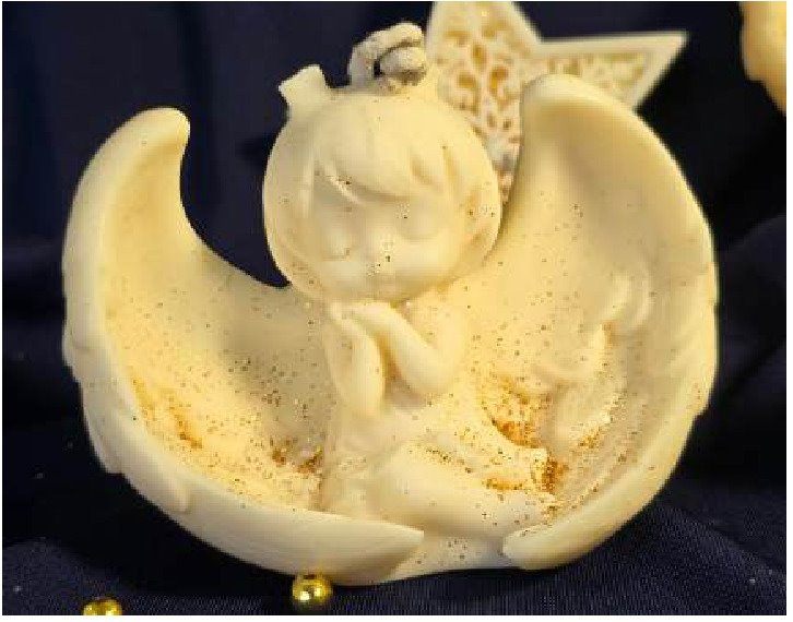 Tinkerbell Angel Candle
